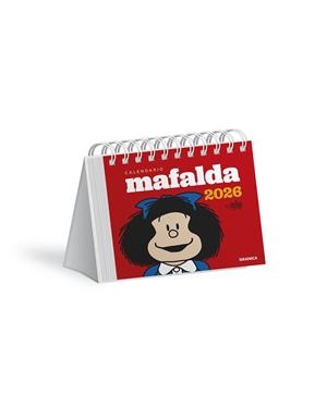 Mafalda 2026, Calendario Escritorio Rojo | 9786316693181 | Quino | Llibres.cat | Llibreria online en català | La Impossible Llibreters Barcelona