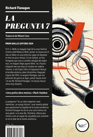 La pregunta 7 | 9791387726157 | Flanagan, Richard | Llibres.cat | Llibreria online en català | La Impossible Llibreters Barcelona