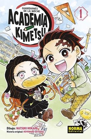 GUARDIANES DE LA NOCHE. ACADEMIA KIMETSU 01 | 9788467969160 | GOTOUGE, KOYOHARU | Llibres.cat | Llibreria online en català | La Impossible Llibreters Barcelona