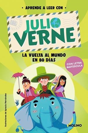 Aprende a leer con Julio Verne - La vuelta al mundo en 80 días | 9788427237407 | Verne, Julio/Green, Shia | Llibres.cat | Llibreria online en català | La Impossible Llibreters Barcelona