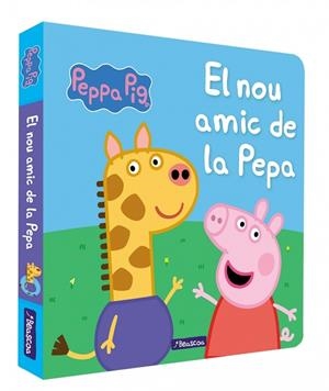 Peppa Pig. Llibre de cartró - El nou amic de la Pepa | 9788448863111 | Hasbro/eOne | Llibres.cat | Llibreria online en català | La Impossible Llibreters Barcelona
