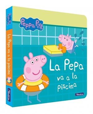 Peppa Pig. Llibre de cartró - La Pepa va a la piscina | 9788448859046 | Hasbro/eOne | Llibres.cat | Llibreria online en català | La Impossible Llibreters Barcelona