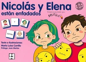 Pictogramas: Nicolás y Elena están enfadados | 9788478695751 | Carrillo Rojo, María Luisa | Llibres.cat | Llibreria online en català | La Impossible Llibreters Barcelona