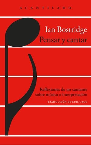 Pensar y cantar | 9788419958877 | Bostridge, Ian | Llibres.cat | Llibreria online en català | La Impossible Llibreters Barcelona