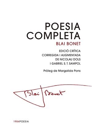 Poesia completa | 9791387757144 | Bonet, Blai | Llibres.cat | Llibreria online en català | La Impossible Llibreters Barcelona