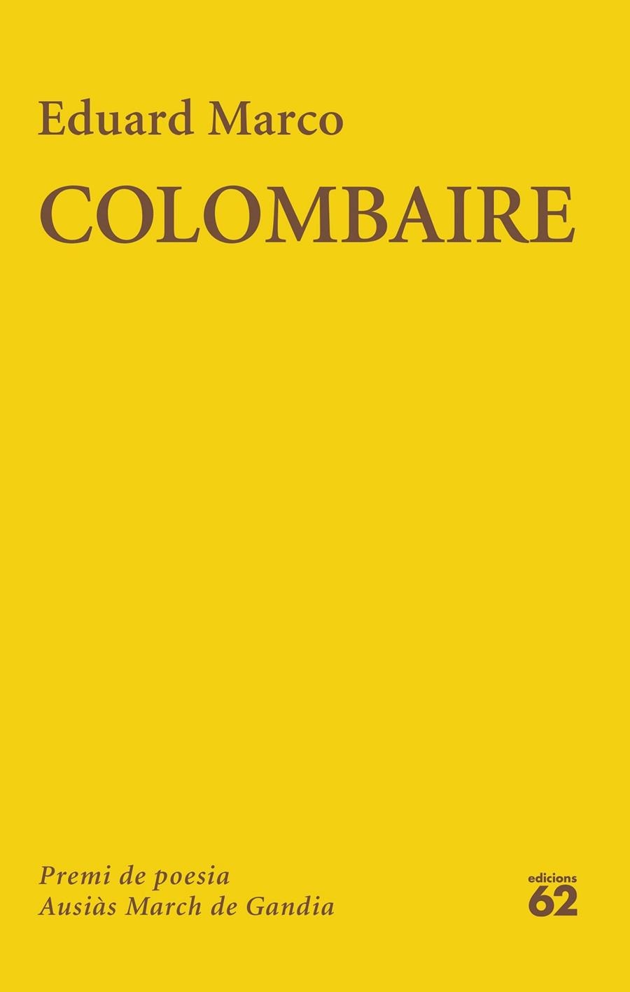 Colombaire | 9788429783131 | Marco, Eduard | Llibres.cat | Llibreria online en català | La Impossible Llibreters Barcelona