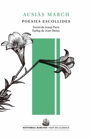 Poesies escollides | 9788416726332 | March, Ausiàs | Llibres.cat | Llibreria online en català | La Impossible Llibreters Barcelona