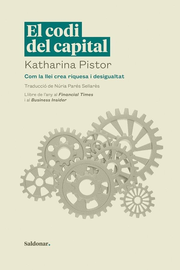 El codi del capital | 9788419571137 | Pistor, Katharina | Llibres.cat | Llibreria online en català | La Impossible Llibreters Barcelona
