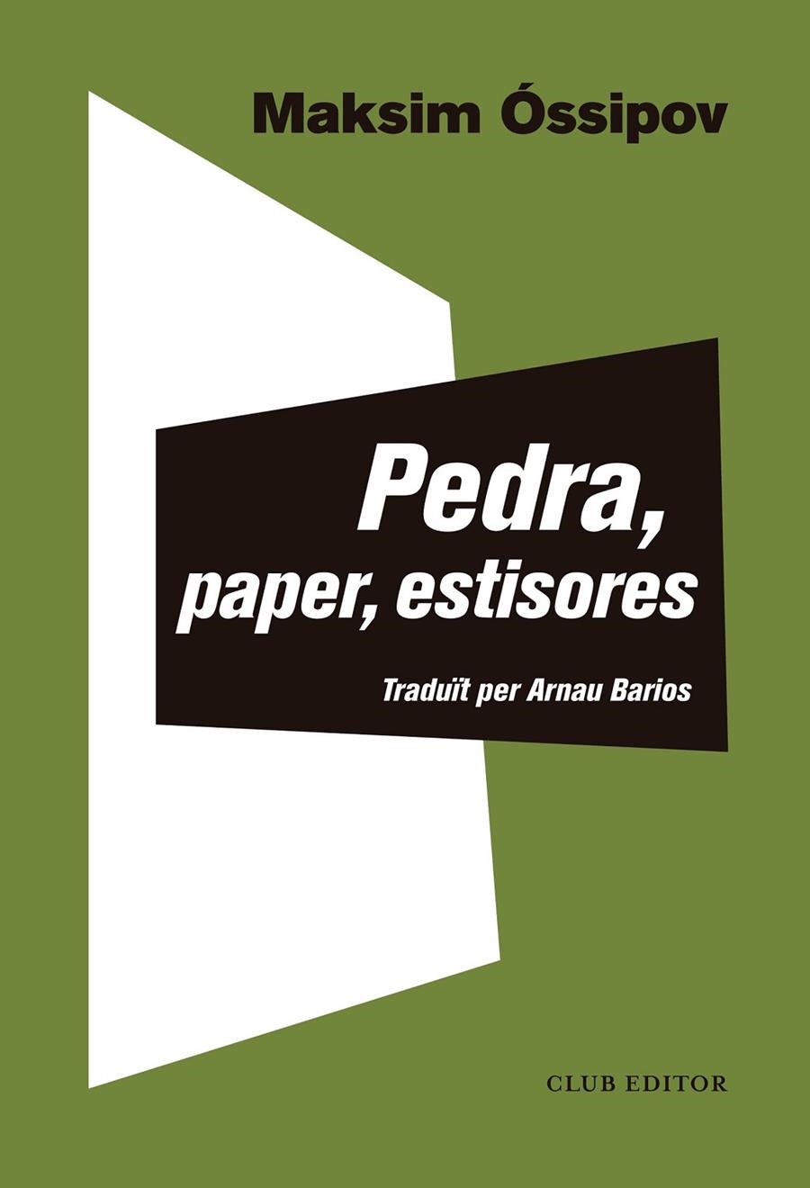 Pedra, paper, estisores | 9788473293273 | Óssipov, Maksim | Llibres.cat | Llibreria online en català | La Impossible Llibreters Barcelona