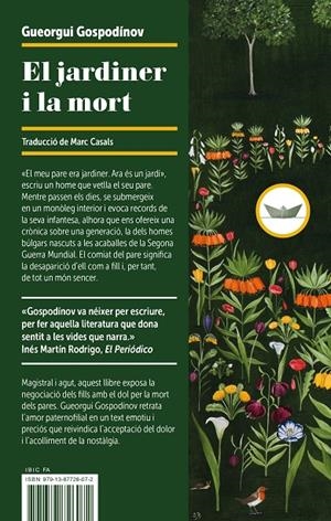 El jardiner i la mort | 9788419332929 | Gospodínov, Gueorgui | Llibres.cat | Llibreria online en català | La Impossible Llibreters Barcelona