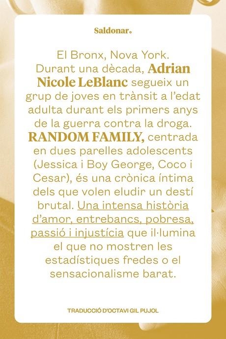Random Family | 9788419571267 | LeBlanc, Adrian Nicole | Llibres.cat | Llibreria online en català | La Impossible Llibreters Barcelona