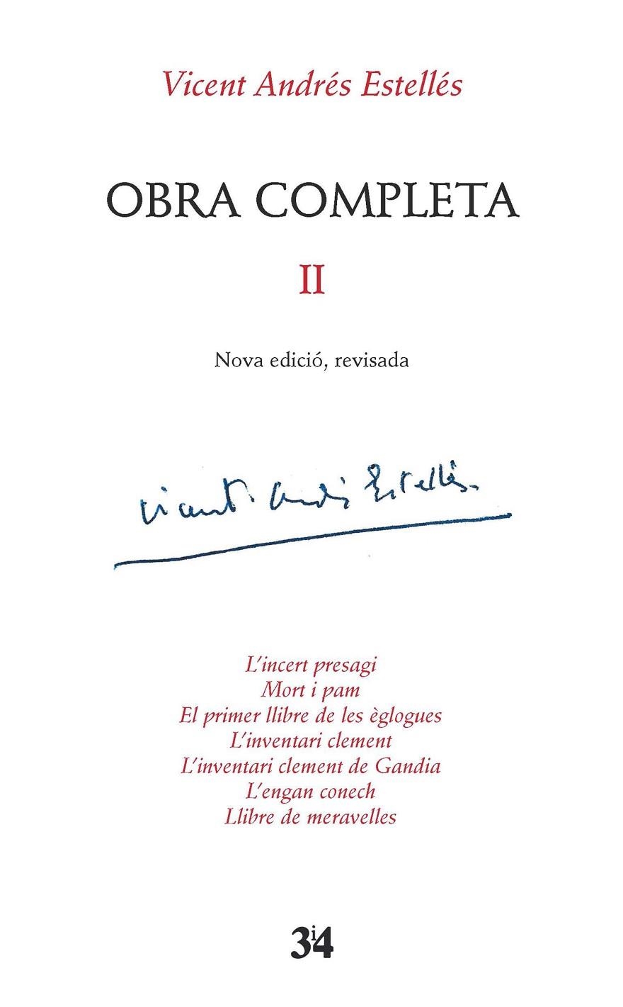 Obra completa, 2 | 9788416789641 | Estellés, Vicent Andrés | Llibres.cat | Llibreria online en català | La Impossible Llibreters Barcelona