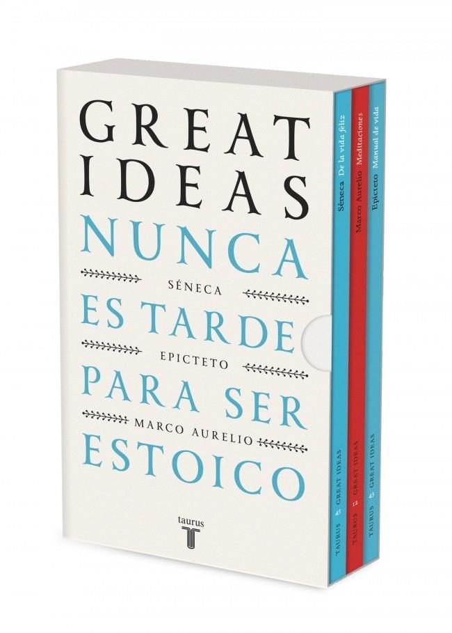Nunca es tarde para ser estoico (Serie Great Ideas) | 9788430628766 | Séneca/Epicteto/Marco Aurelio | Llibres.cat | Llibreria online en català | La Impossible Llibreters Barcelona
