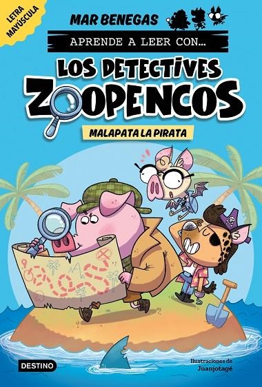 Aprende a leer con... Los Detectives Zoopencos 5. Malapata la pirata | 9788408297383 | Benegas, Mar | Llibres.cat | Llibreria online en català | La Impossible Llibreters Barcelona
