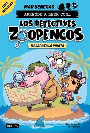 Aprende a leer con... Los Detectives Zoopencos 5. Malapata la pirata | 9788408297383 | Benegas, Mar | Llibres.cat | Llibreria online en català | La Impossible Llibreters Barcelona