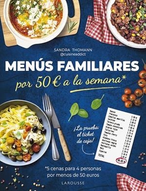 Menús familiares por 50 euros a la semana | 9788419739797 | Thomann, Sandra | Llibres.cat | Llibreria online en català | La Impossible Llibreters Barcelona