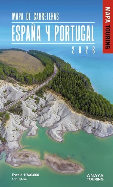 Mapa de Carreteras de España y Portugal 1:340.000, 2026 | 9788491589969 | Anaya Touring | Llibres.cat | Llibreria online en català | La Impossible Llibreters Barcelona