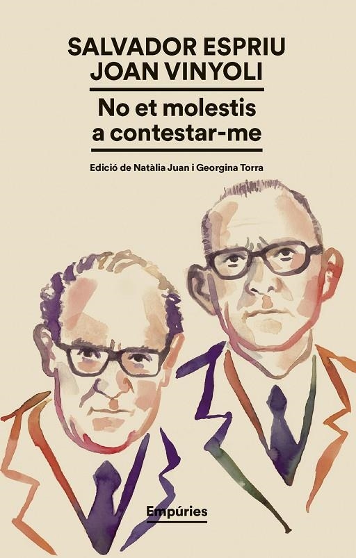 No et molestis a contestar-me | 9791387736231 | Espriu, Salvador / Vinyoli, Joan | Llibres.cat | Llibreria online en català | La Impossible Llibreters Barcelona