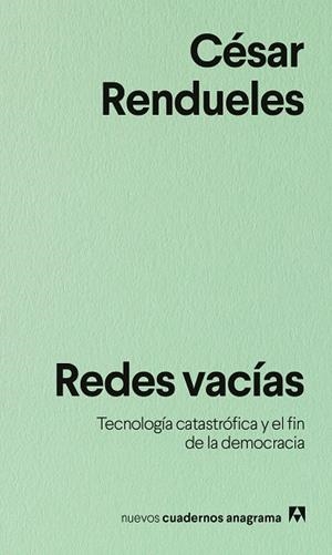 Redes vacías | 9788433948991 | Rendueles, César | Llibres.cat | Llibreria online en català | La Impossible Llibreters Barcelona
