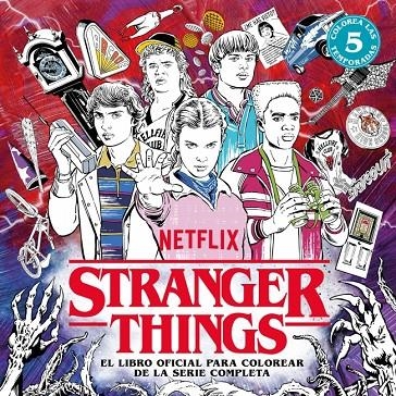 Stranger Things. El libro oficial para colorear de la serie completa | 9788425373534 | Netflix | Llibres.cat | Llibreria online en català | La Impossible Llibreters Barcelona