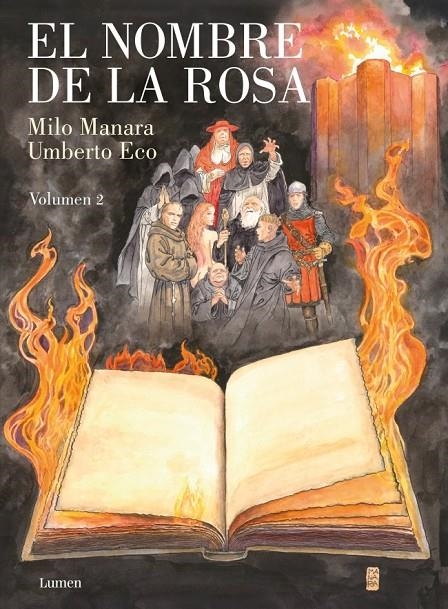El nombre de la rosa (la novela gráfica) 2 | 9788426425713 | Eco, Umberto/Manara, Milo | Llibres.cat | Llibreria online en català | La Impossible Llibreters Barcelona