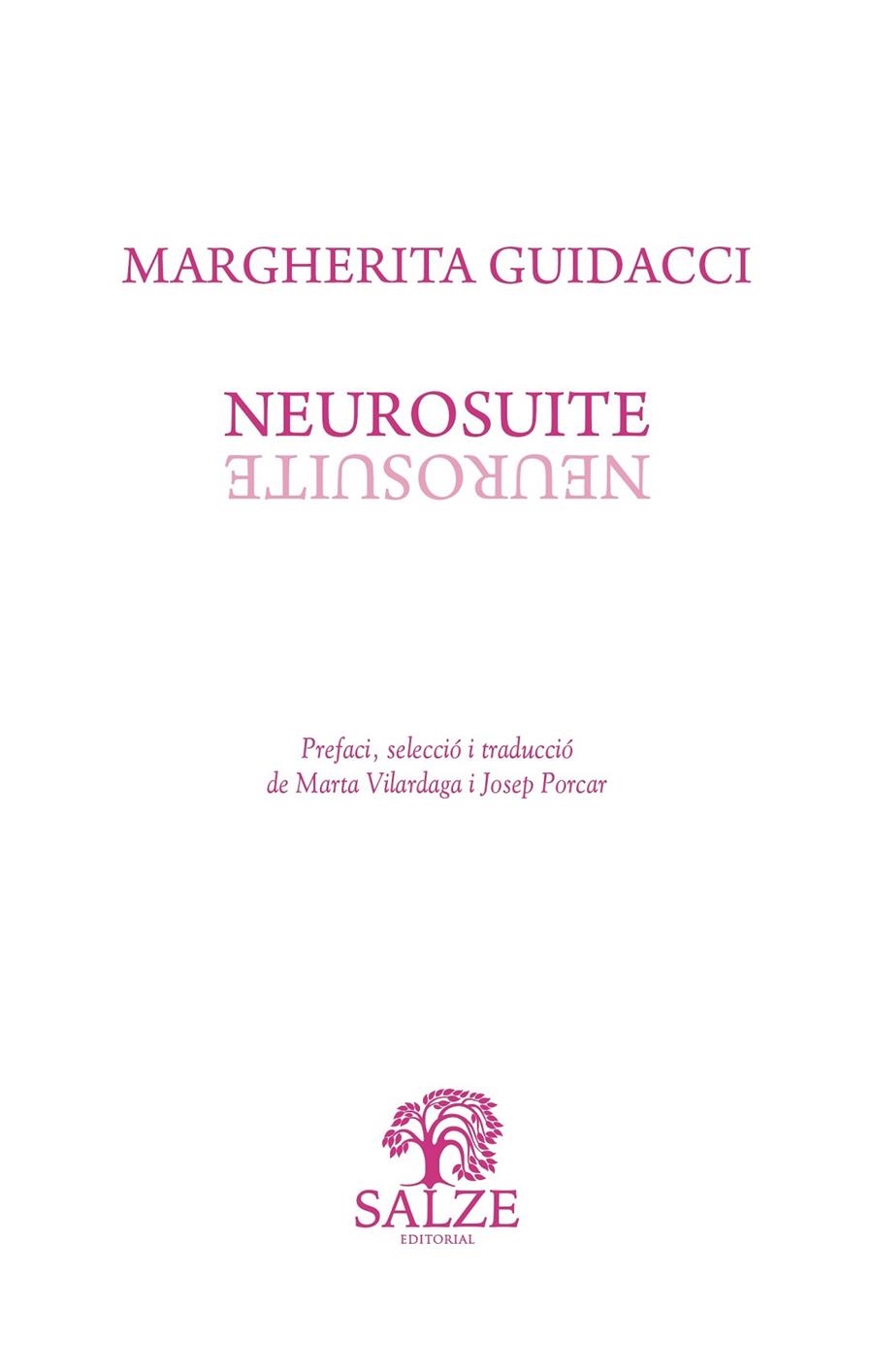 Neurosuite | 9788409814770 | Guidacci, Margherita | Llibres.cat | Llibreria online en català | La Impossible Llibreters Barcelona
