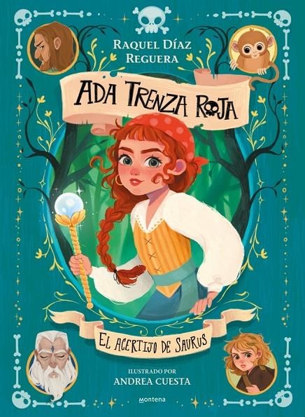 Ada Trenza Roja 2 - El acertijo de Saurus | 9788419975546 | Díaz Reguera, Raquel | Llibres.cat | Llibreria online en català | La Impossible Llibreters Barcelona