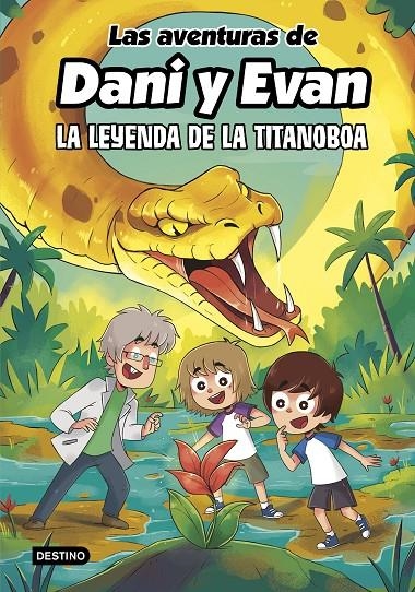 Las aventuras de Dani y Evan 13. La leyenda de la titanoboa | 9788408309444 | Las aventuras de Dani y Evan/Koey, Mili | Llibres.cat | Llibreria online en català | La Impossible Llibreters Barcelona