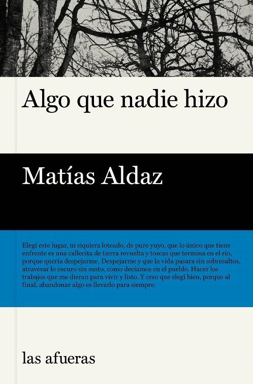 Algo que nadie hizo | 9791399131116 | Aldaz, Matías | Llibres.cat | Llibreria online en català | La Impossible Llibreters Barcelona