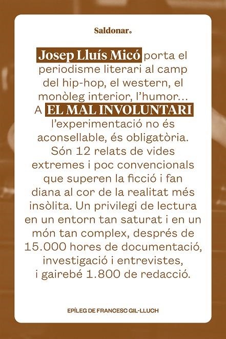 El mal involuntari | 9788419571724 | Micó, Josep Lluís | Llibres.cat | Llibreria online en català | La Impossible Llibreters Barcelona