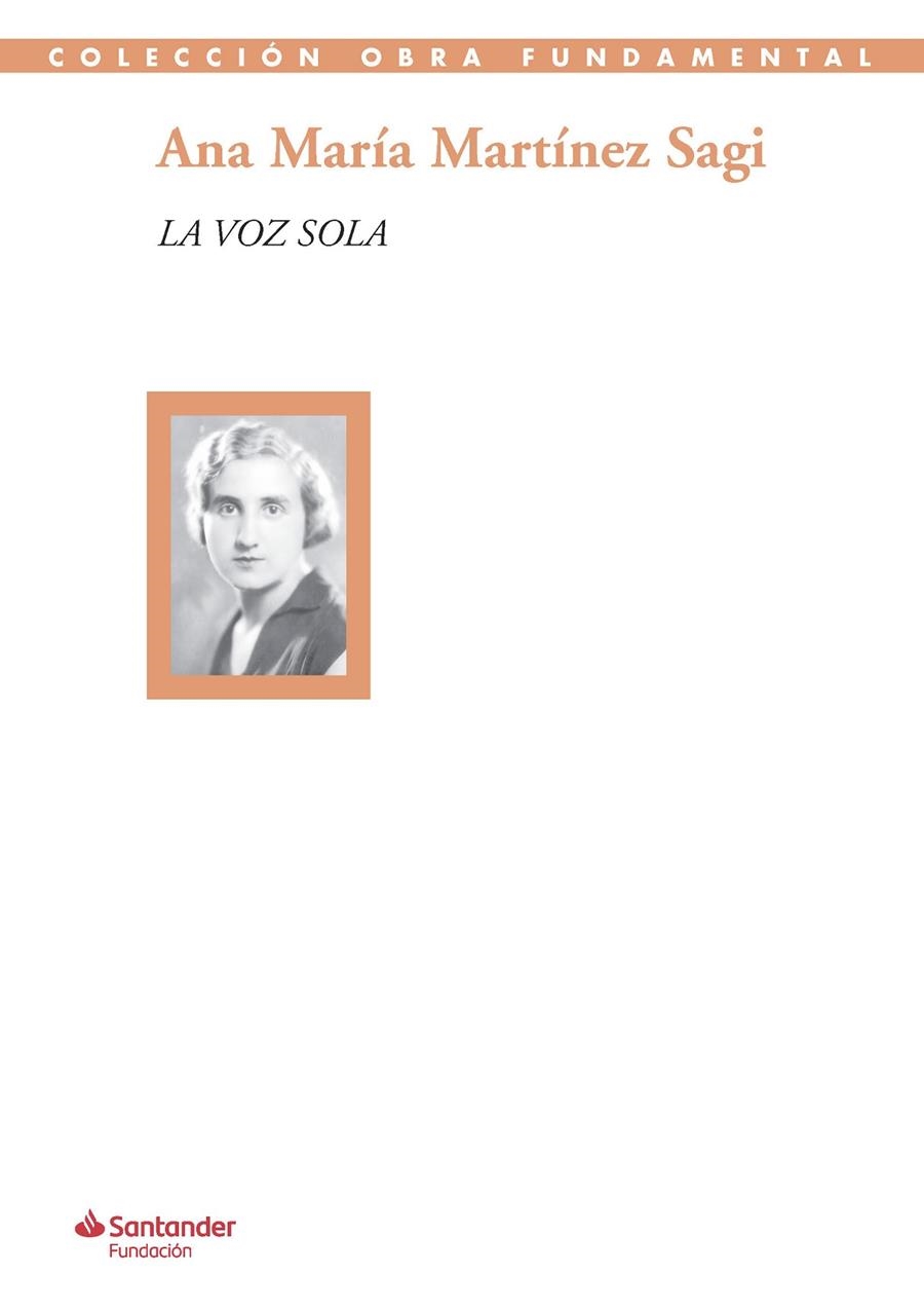 La voz sola | 9788417264109 | Martínez Sagi, Ana María | Llibres.cat | Llibreria online en català | La Impossible Llibreters Barcelona