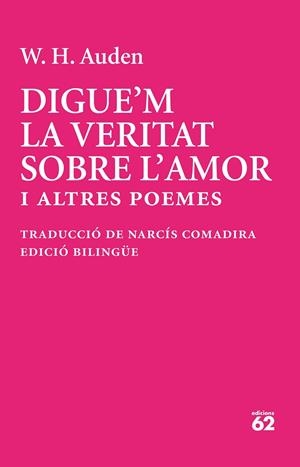 Digue'm la veritat sobre l'amor | 9788429783513 | Auden, W. H. | Llibres.cat | Llibreria online en català | La Impossible Llibreters Barcelona