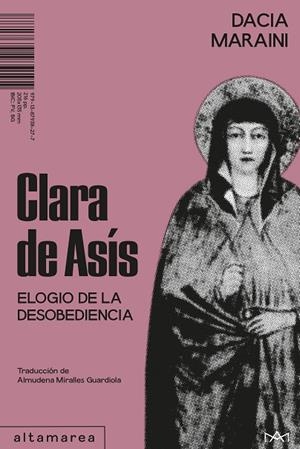 Clara de Asís | 9791387938277 | Maraini, Dacia | Llibres.cat | Llibreria online en català | La Impossible Llibreters Barcelona