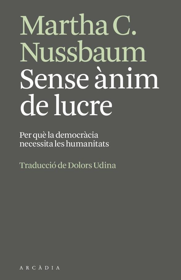 Sense ànim de lucre | 9791399136951 | Nussbaum, Martha | Llibres.cat | Llibreria online en català | La Impossible Llibreters Barcelona