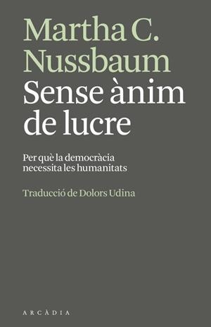 Sense ànim de lucre | 9791399136951 | Nussbaum, Martha | Llibres.cat | Llibreria online en català | La Impossible Llibreters Barcelona