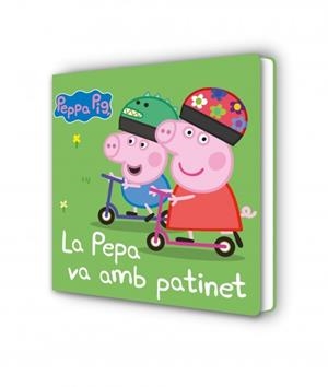 Peppa Pig. Llibre de cartró - Pepa va amb patinet, La | 9788448869557 | Hasbro | Llibres.cat | Llibreria online en català | La Impossible Llibreters Barcelona