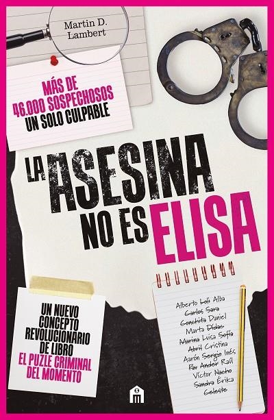 La asesina no es Elisa. Un libro puzle criminal con más de 46.000 sospechosos | 9791259578990 | D. Lambert, Martin | Llibres.cat | Llibreria online en català | La Impossible Llibreters Barcelona