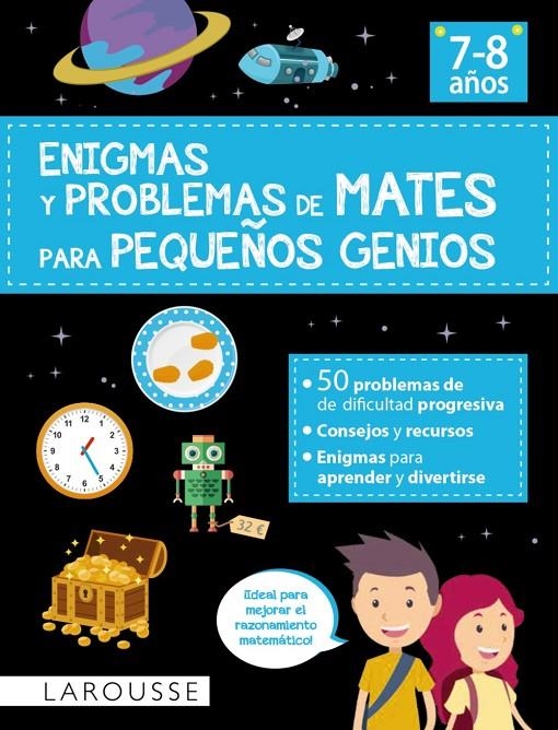 Enigmas y problemas de mates para pequeños genios (7-8 años) | 9788418882883 | Urvoy, Delphine | Llibres.cat | Llibreria online en català | La Impossible Llibreters Barcelona