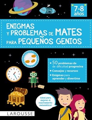 Enigmas y problemas de mates para pequeños genios (7-8 años) | 9788418882883 | Urvoy, Delphine | Llibres.cat | Llibreria online en català | La Impossible Llibreters Barcelona