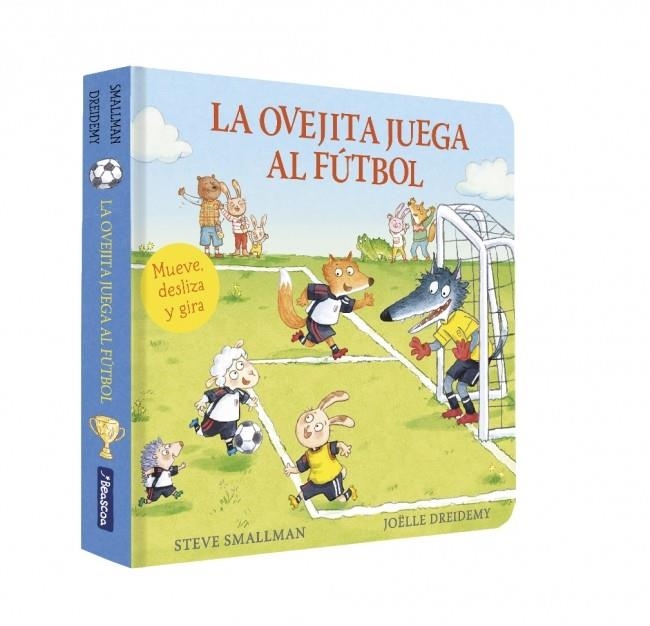 La ovejita juega al fútbol (La ovejita que vino a cenar. Libro de cartón con mec | 9788448872212 | Smallman, Steve | Llibres.cat | Llibreria online en català | La Impossible Llibreters Barcelona