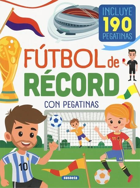 Fútbol de récord con pegatinas | 9788410847156 | Yomikoko | Llibres.cat | Llibreria online en català | La Impossible Llibreters Barcelona