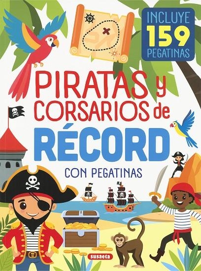 Piratas de récord con pegatinas | 9788410846982 | Yomikoko | Llibres.cat | Llibreria online en català | La Impossible Llibreters Barcelona