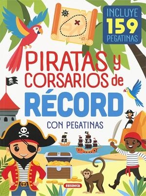 Piratas de récord con pegatinas | 9788410846982 | Yomikoko | Llibres.cat | Llibreria online en català | La Impossible Llibreters Barcelona