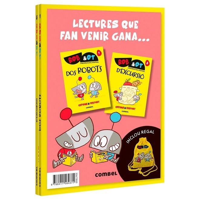 pack Rob&Ot (1 i 8). Tornada a l'escola | 9788411584371 | Copons Ramon, Jaume/Copons Ramon, Jaume | Llibres.cat | Llibreria online en català | La Impossible Llibreters Barcelona