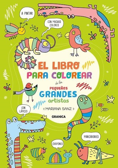 Libro Para Colorear De Los Pequeños Grandes Artistas | 9789878935355 | Sanz, Mariana | Llibres.cat | Llibreria online en català | La Impossible Llibreters Barcelona