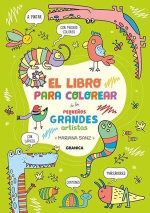Libro Para Colorear De Los Pequeños Grandes Artistas | 9789878935355 | Sanz, Mariana | Llibres.cat | Llibreria online en català | La Impossible Llibreters Barcelona