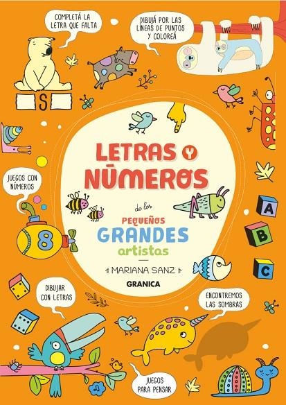 Letras Y Números De Los Pequeños Grandes Artistas | 9786316544179 | Sanz, Mariana | Llibres.cat | Llibreria online en català | La Impossible Llibreters Barcelona
