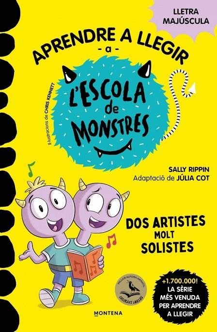 Aprendre a llegir a l'Escola de Monstres 24 - Dos artistes molt solistes | 9791387724191 | Rippin, Sally | Llibres.cat | Llibreria online en català | La Impossible Llibreters Barcelona