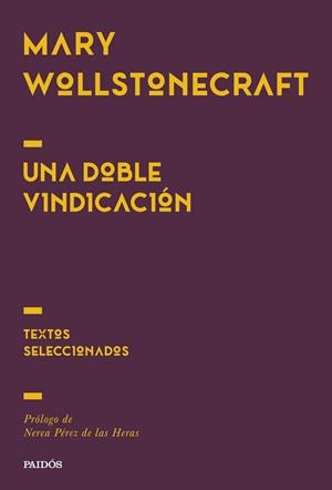 Una doble vindicación | 9788449345791 | Wollstonecraft, Mary | Llibres.cat | Llibreria online en català | La Impossible Llibreters Barcelona
