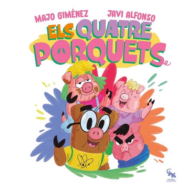 ELS QUATRE PORQUETS  (valencià) | 9791388107344 | Giménez, Majo | Llibres.cat | Llibreria online en català | La Impossible Llibreters Barcelona
